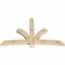 Ekena Millwork Davenport Rough Sawn Timber Gable Bracket, Douglas Fir, 84"W x 53"H x 4"D x 6"F, 15/12 Pitch GBW084X53X0406DAV00RDF - alternate 5